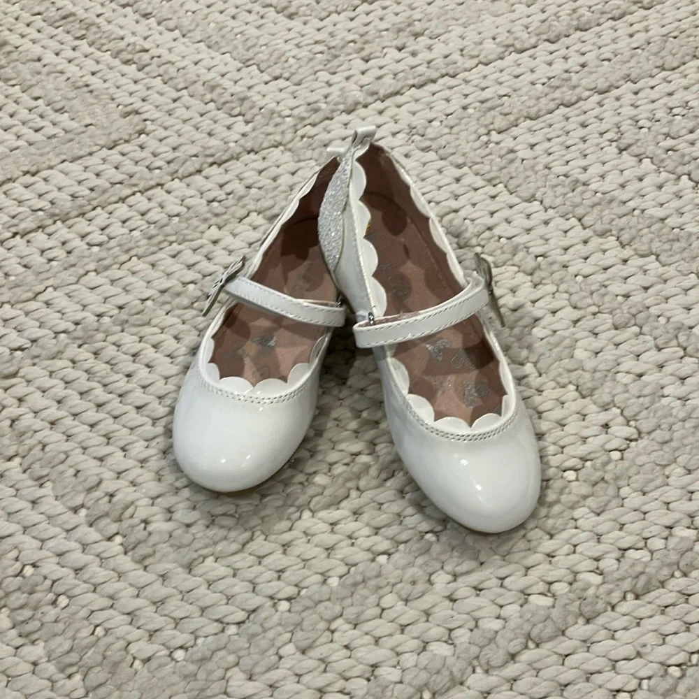 Kids White Mary Jane Shoes